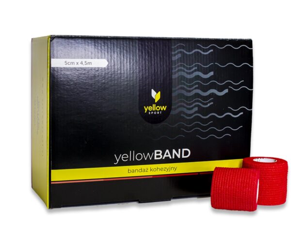 YellowBand- Sárabindi 12stk (Rautt)