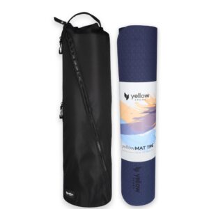 YellowSport- Jógadýna með tösku (Blátt)