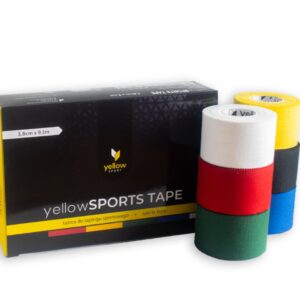 YellowSports Tape- Pakki með 6stk (Mix)