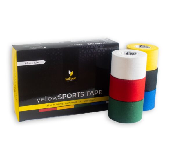 YellowSports Tape- Pakki með 6stk (Mix)