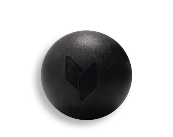 YellowSport- Nuddbolti Svartur Sílikon(6cm)