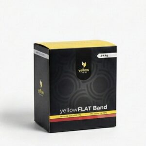 YellowSport- Flatband Rúlla 30m Rauð (2-4kg)