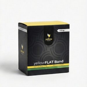 YellowSport- Flatband Rúlla 30m Græn (5-8kg)