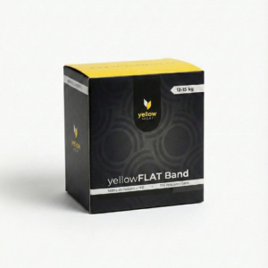 YellowSport- Flatband Rúlla 30m Svört (12-15kg)